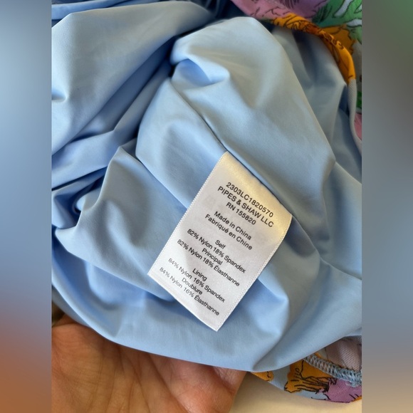 Veronica Beard | SZ 14 | Lake Blue Quiana Floral Strapless Ruched Midi Dress NWT - Picture 12 of 12